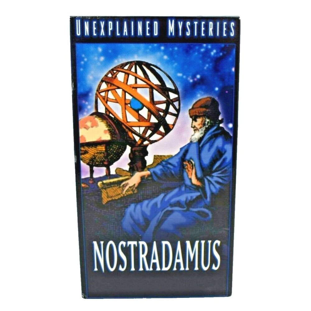 Unexplained Mysteries Nostradamus VHS, 1999